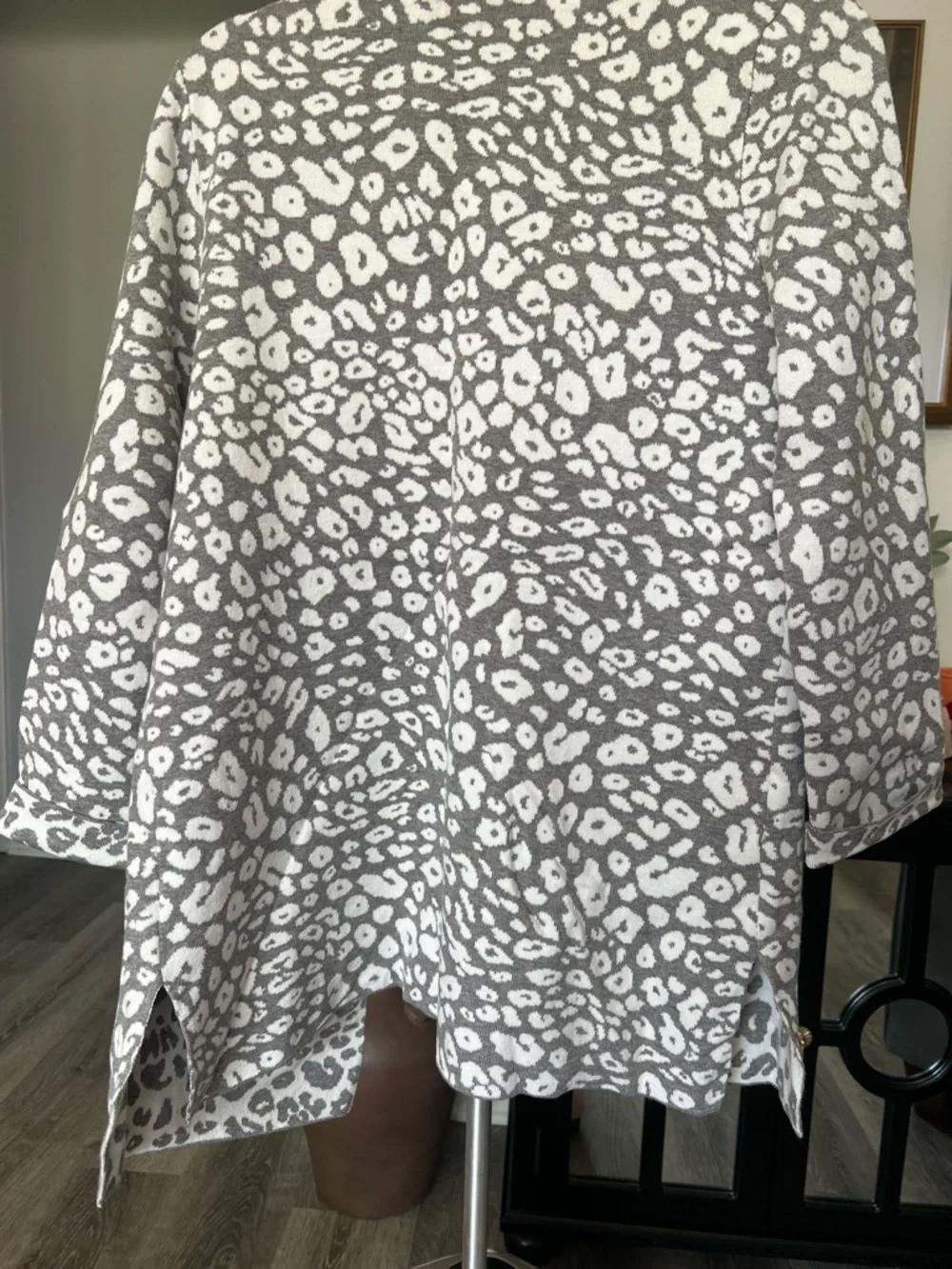 Ruby Rd. Leopard-Print Sweater - Picture 11 of 11